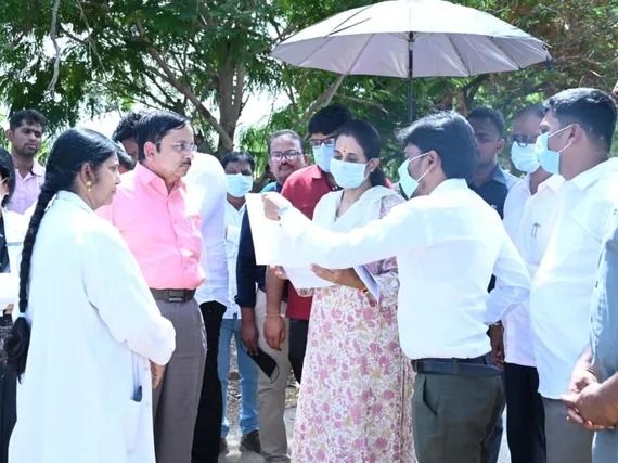 రిమ్స్ ఆసుపత్రిని తనిఖీ చేసిన ఎమ్మెల్యే