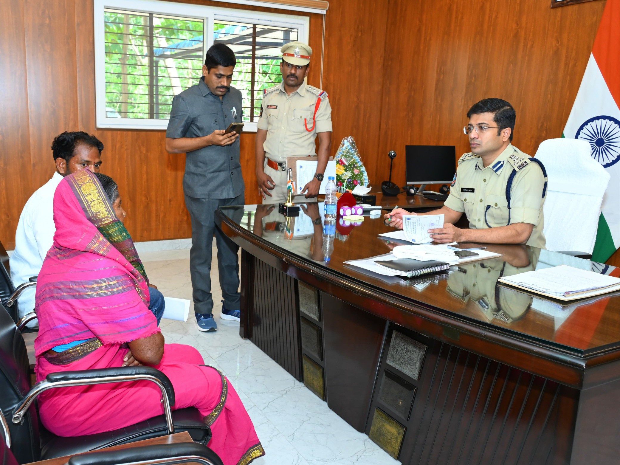 ఎస్పీ PGRSకు 132 ఫిర్యాదులు