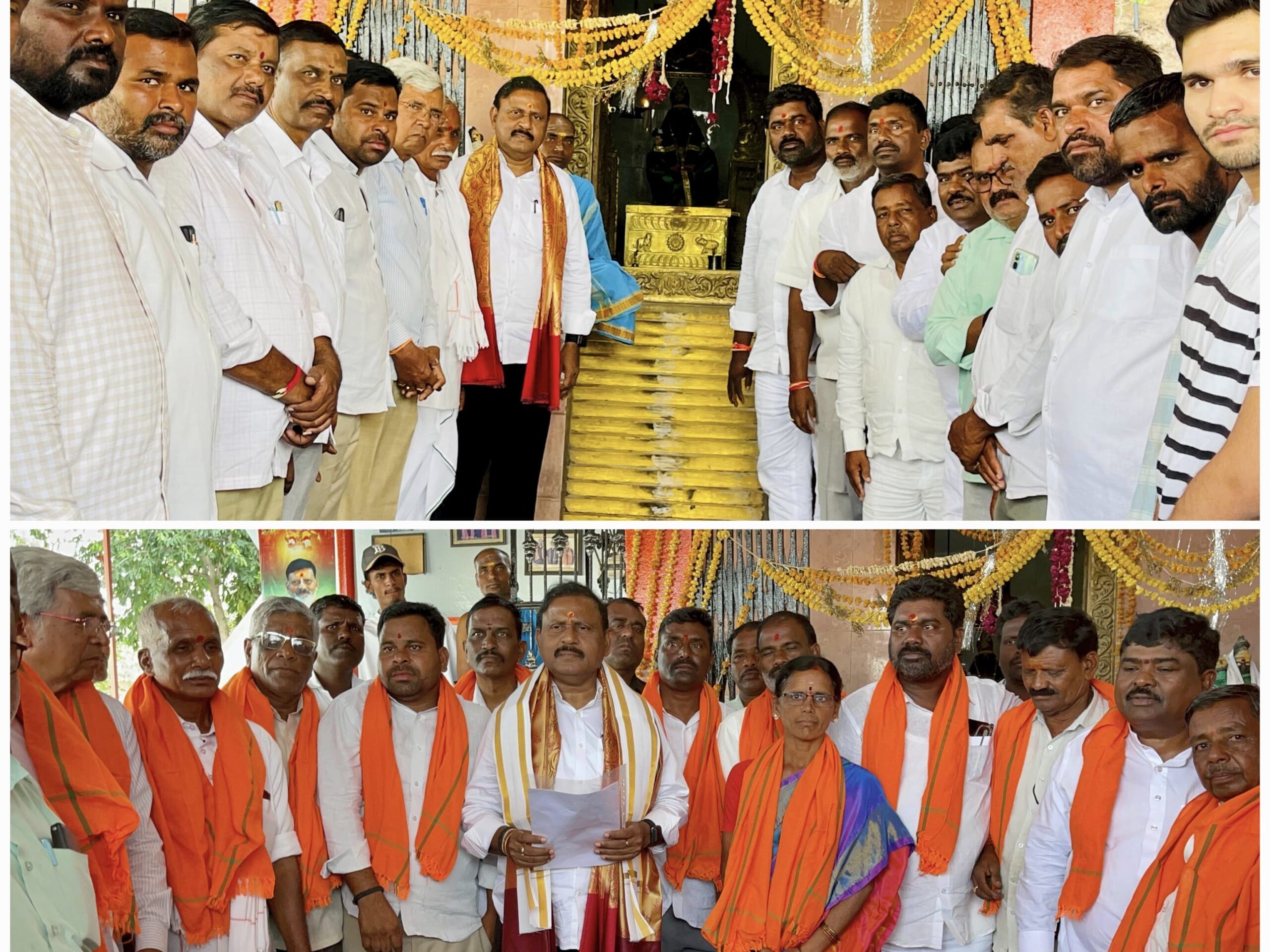 అయ్యప్ప స్వామి ఆలయాన్ని సందర్శించిన ఎమ్మెల్యే