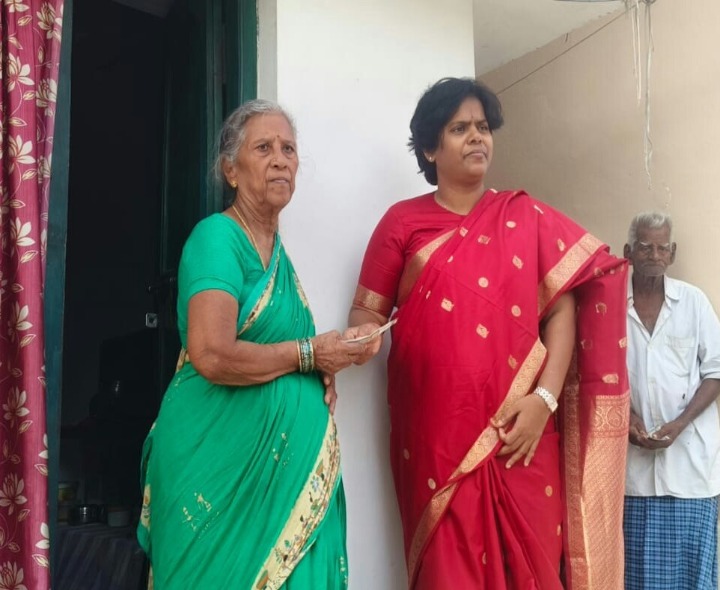 జిల్లాలో 87.18 శాతం పింఛన్లు పంపిణీ