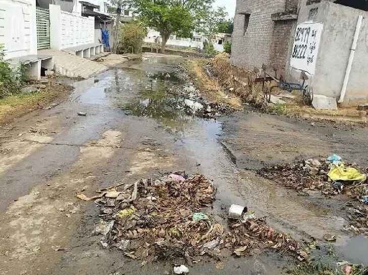 మక్కెనవారిపాలెంలో పారిశుద్ధ్య లోపం
