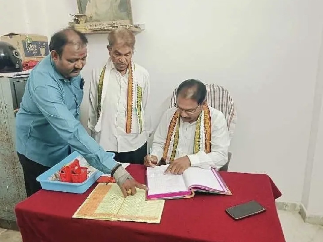 నాగేశ్వర ఆలయ నూతన ఈవోగా వెంకటయ్య