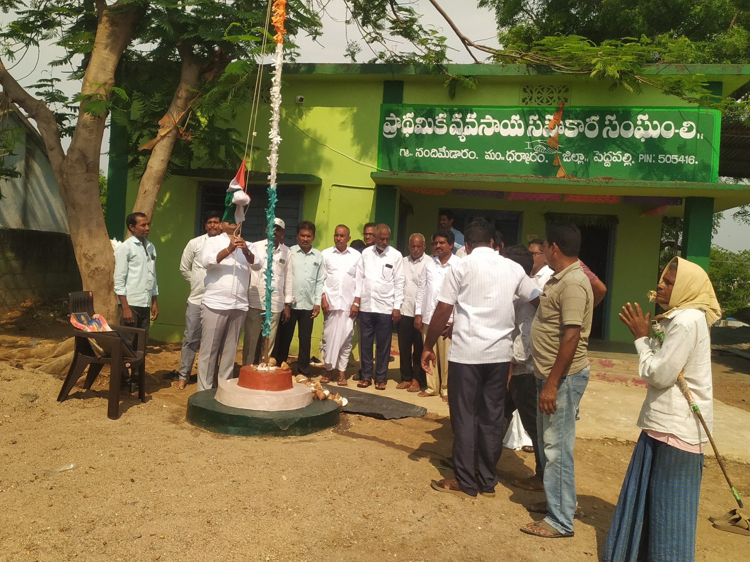 ధర్మారంలో ఘనంగా రాష్ట్ర అవతరణ వేడుకలు