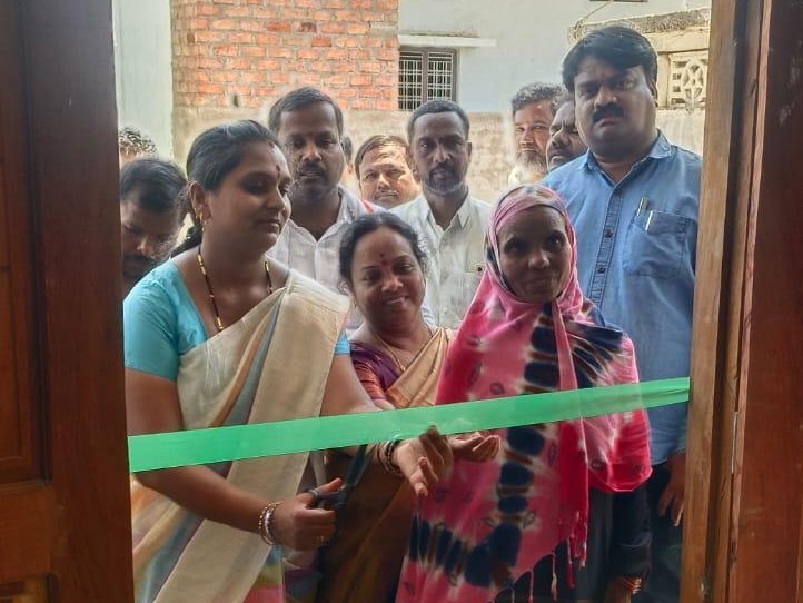 మద్దూర్‌లో ఇందిరమ్మ ఇళ్ల ప్రారంభం