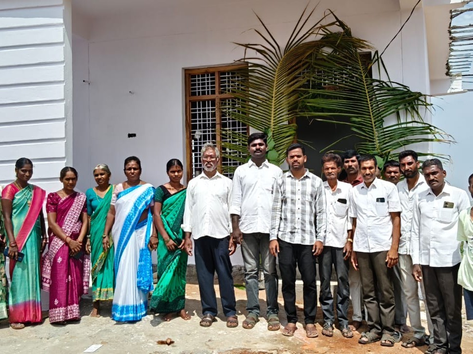 లక్ష్మాపుర్‌లో ఇందిరమ్మ ఇళ్ల గృహ ప్రవేశాలు