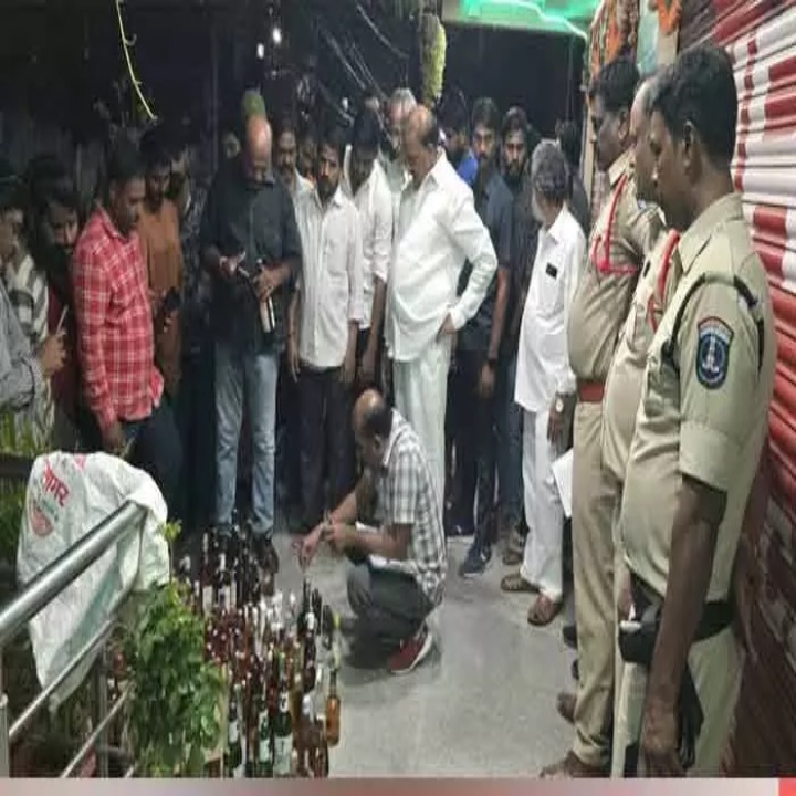 బెల్ట్ షాపుల పై ఎమ్మెల్యే కన్నెర్ర