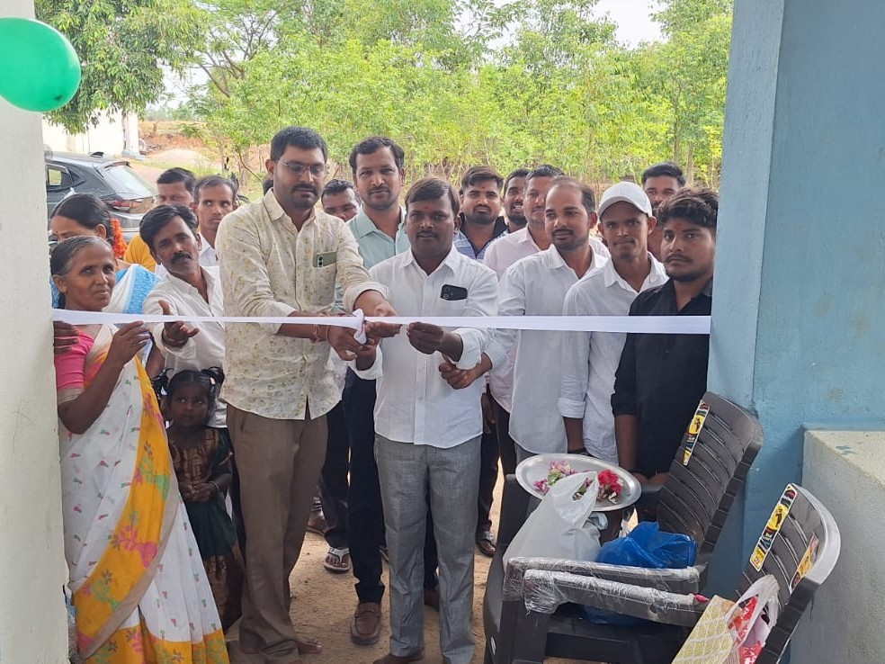 నూతన గ్రంథాలయం ప్రారంభం