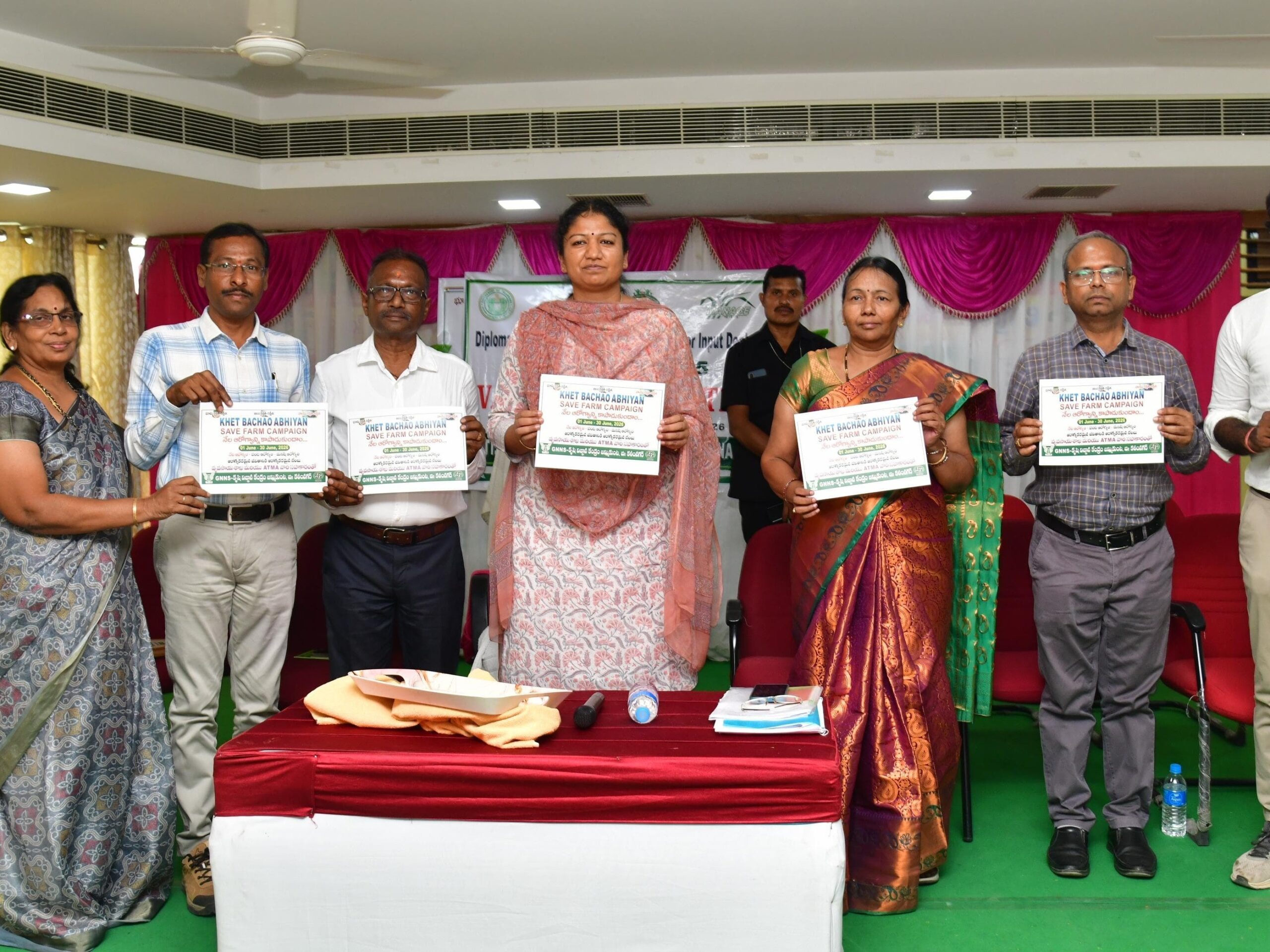 నేల ఆరోగ్య పరిరక్షణకు “కేత్ బచావో అభియాన్” ప్రారంభం