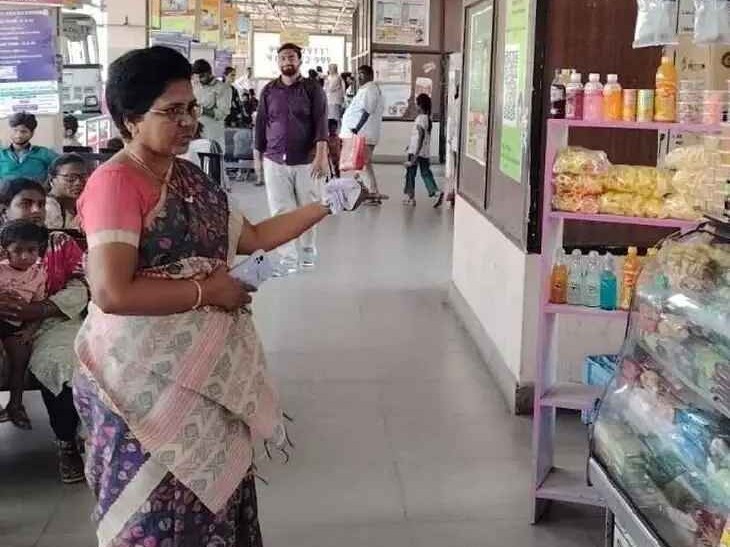 గుంటూరు ఎన్టీఆర్ బస్టాండ్‌లో డీపీటీవో తనిఖీలు
