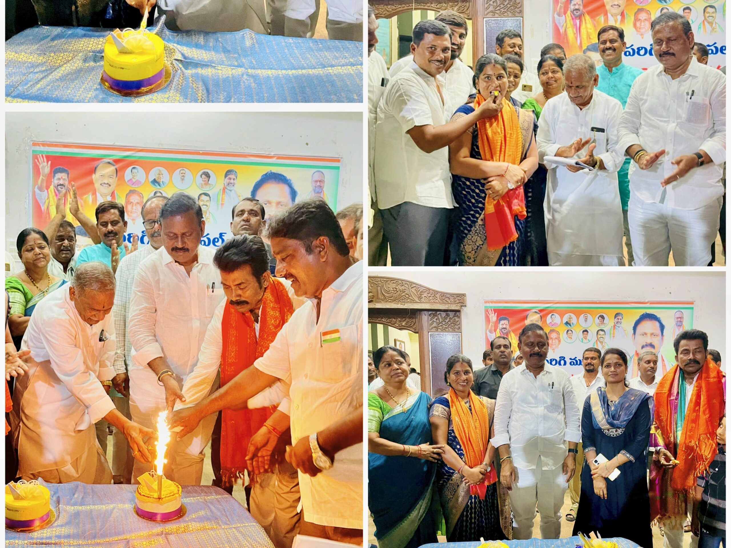 పలు జన్మదిన వేడుకలకు హాజరైన MLA