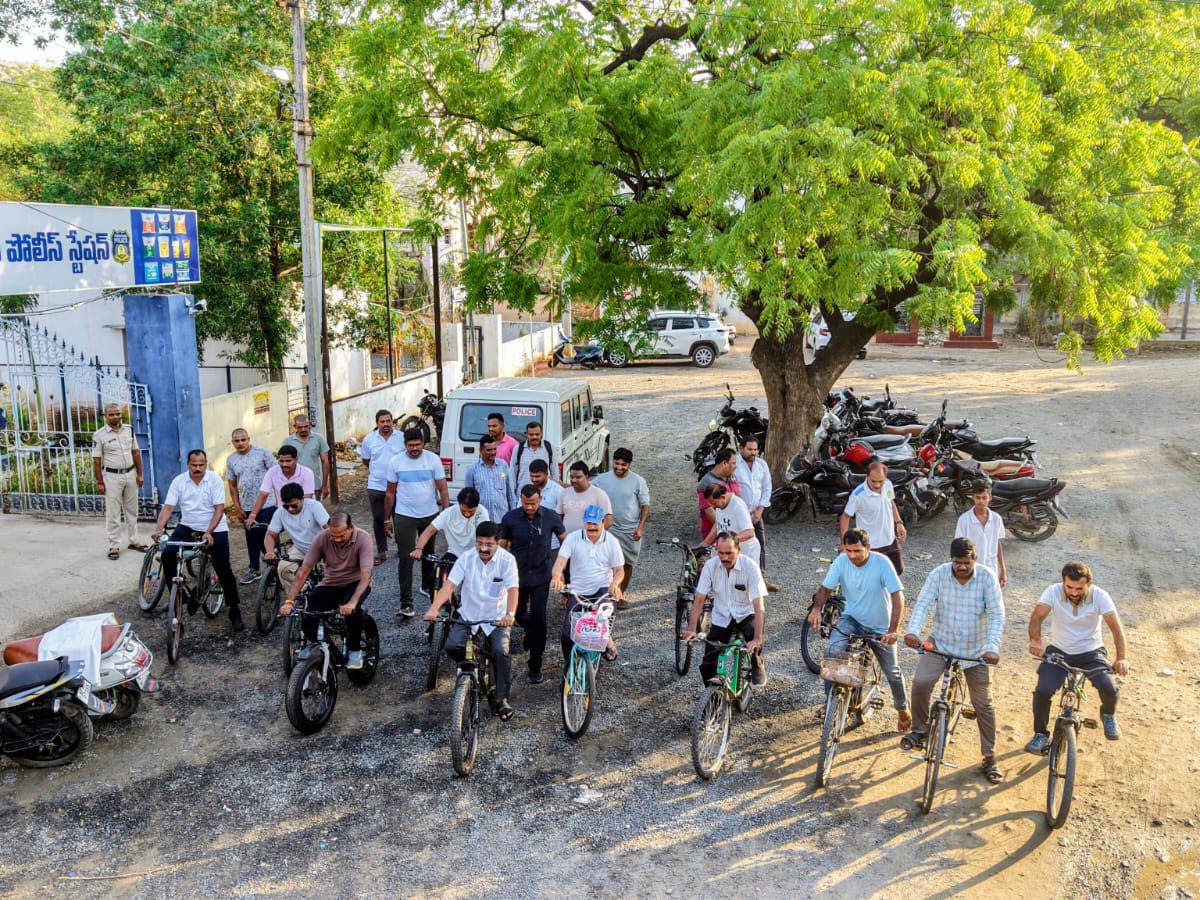 కనిగిరిలో ప్రపంచ సైకిల్ దినోత్సవం