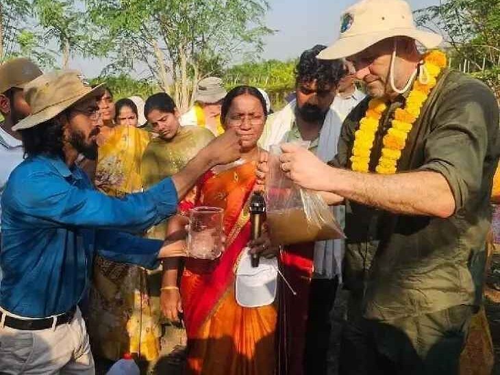 లింగంగుంట్లలో ఆస్ట్రేలియా శాస్త్రవేత్తల పర్యటన