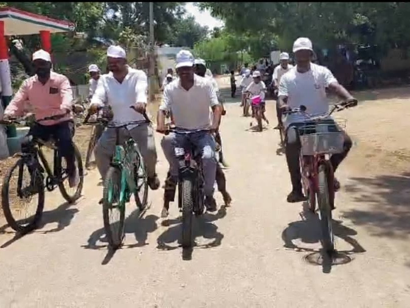 చెన్నకేశపురంలో ఘనంగా ప్రపంచ సైకిల్ దినోత్సవం