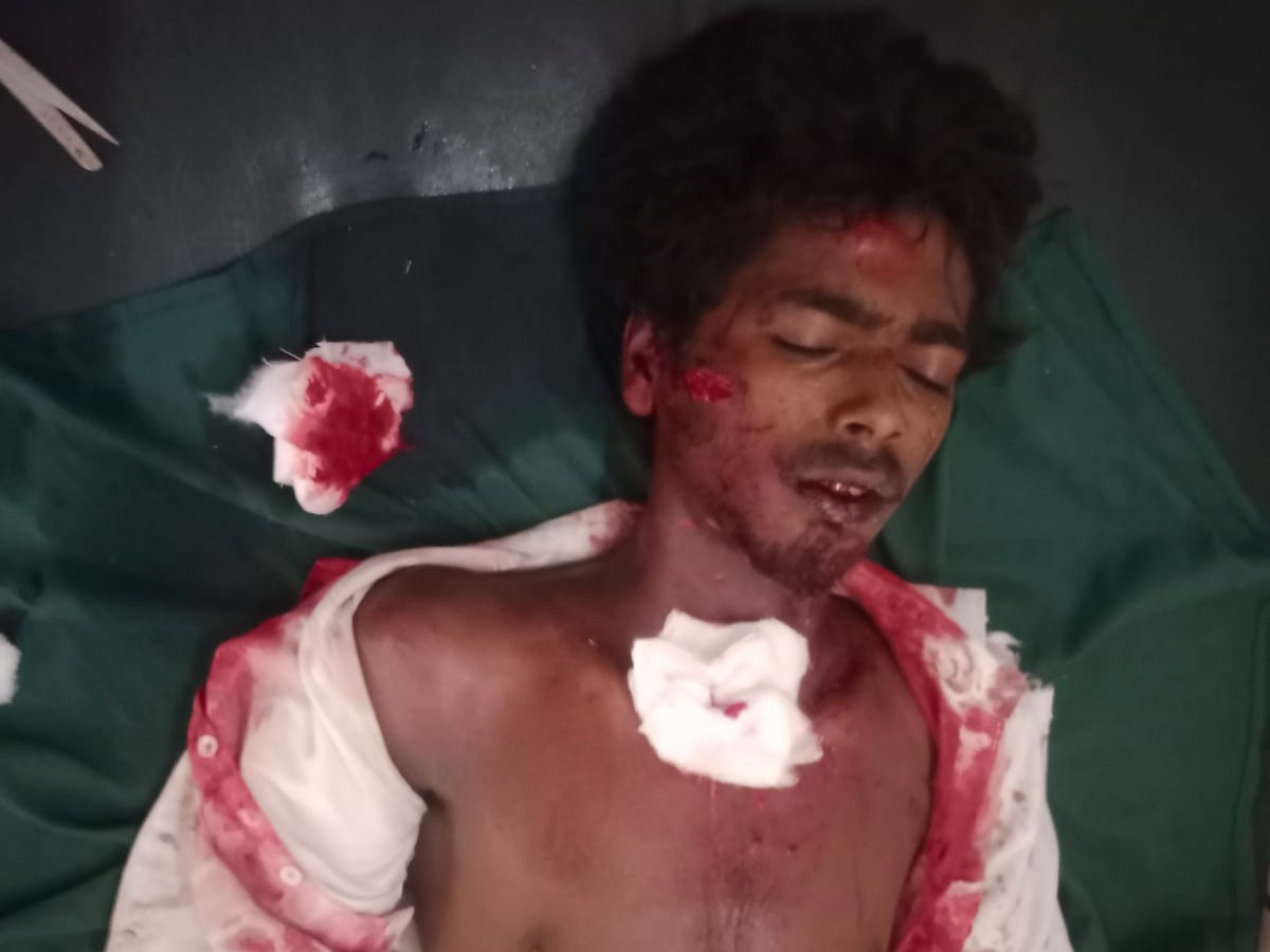 రోడ్డు ప్రమాదంలో ఒకరు మృతి.. మరొకరికి గాయాలు