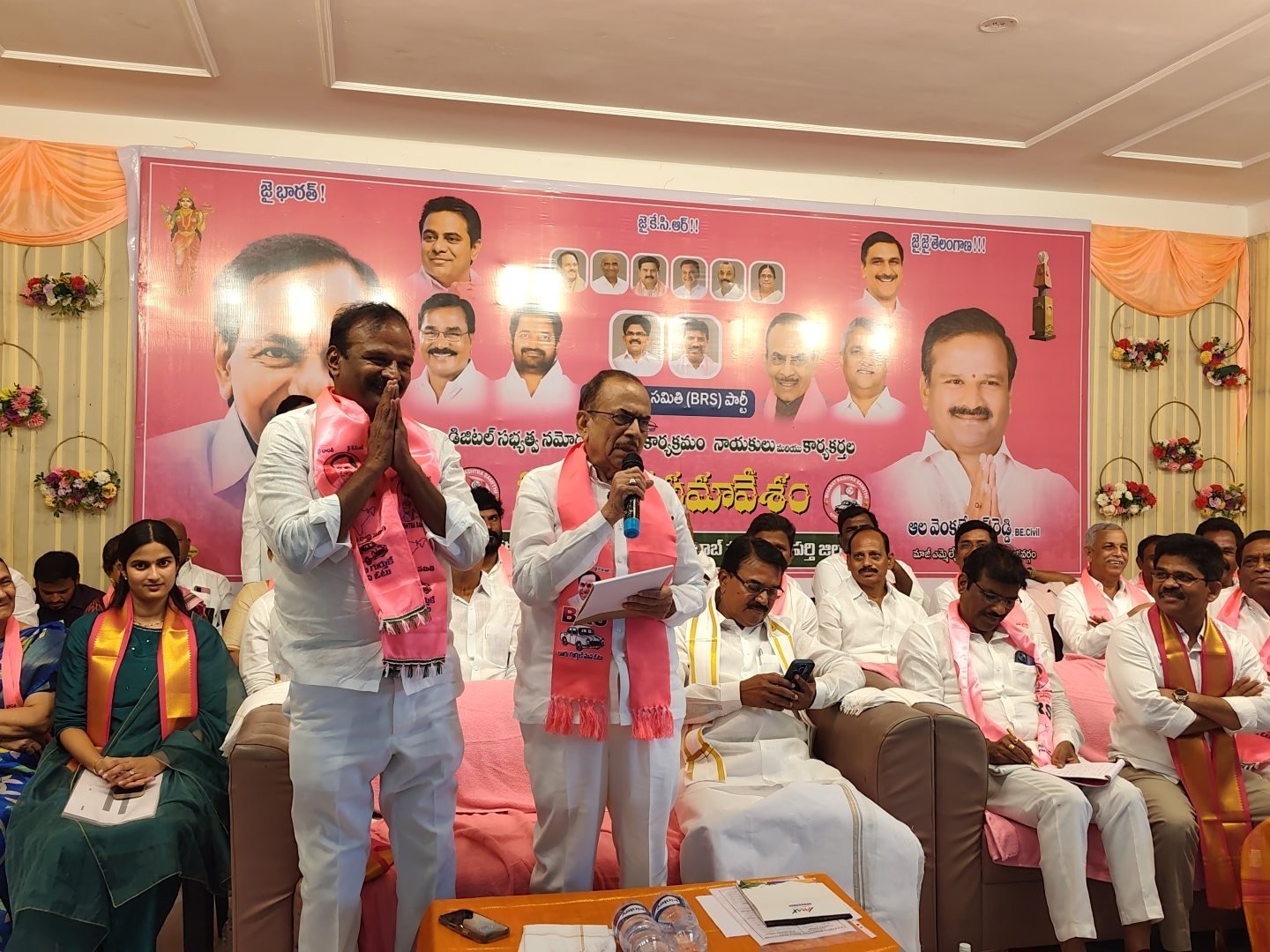 బీఆర్ఎస్ పార్టీ సభ్యత్వ నమోదు సమావేశం