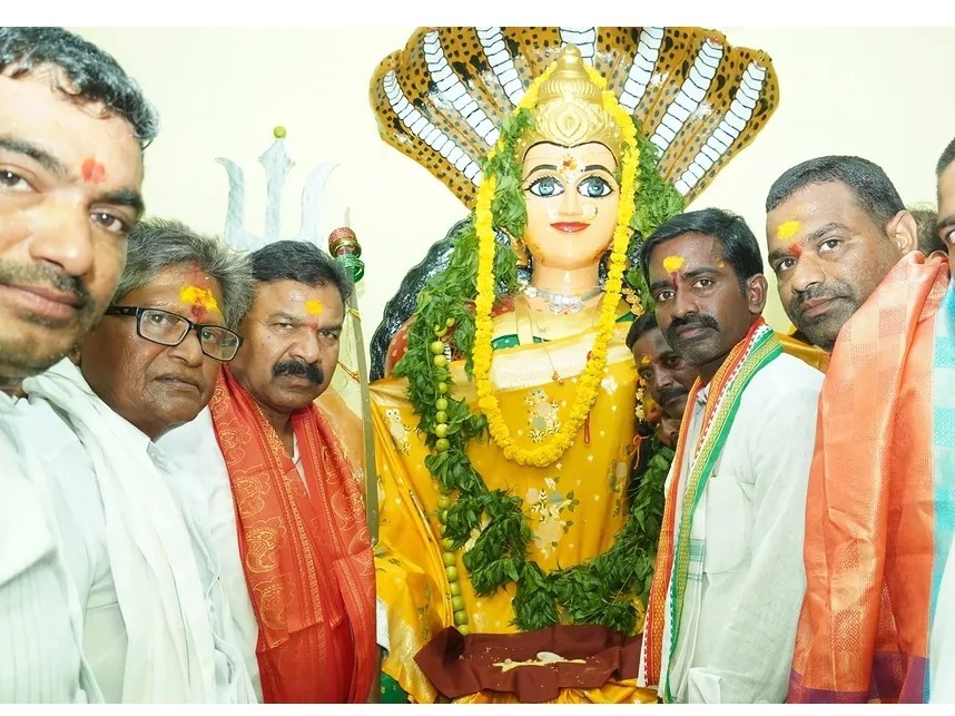 శ్రీ ఎల్లమ్మ తల్లి జాతర వేడుకల్లో పాల్గొన్న ఎమ్మెల్యే