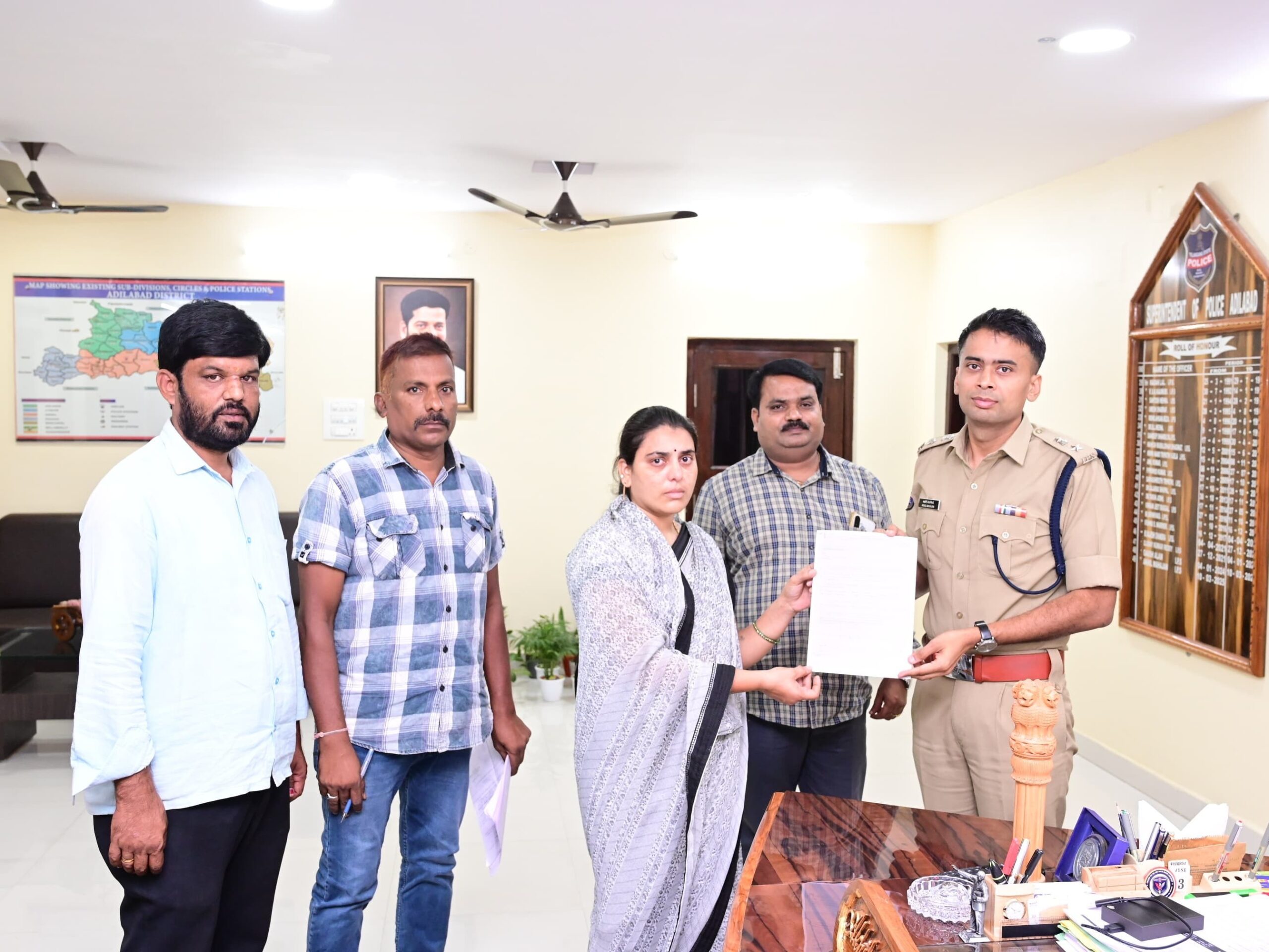 బాధిత కుటుంబానికి అండగా ఉంటాం: SP అఖిల్ మహాజన్