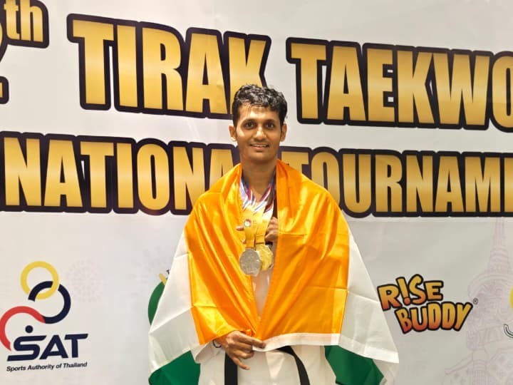 తైక్వాండో పోటీల్లో సత్తా చాటిన సుబ్బారావు