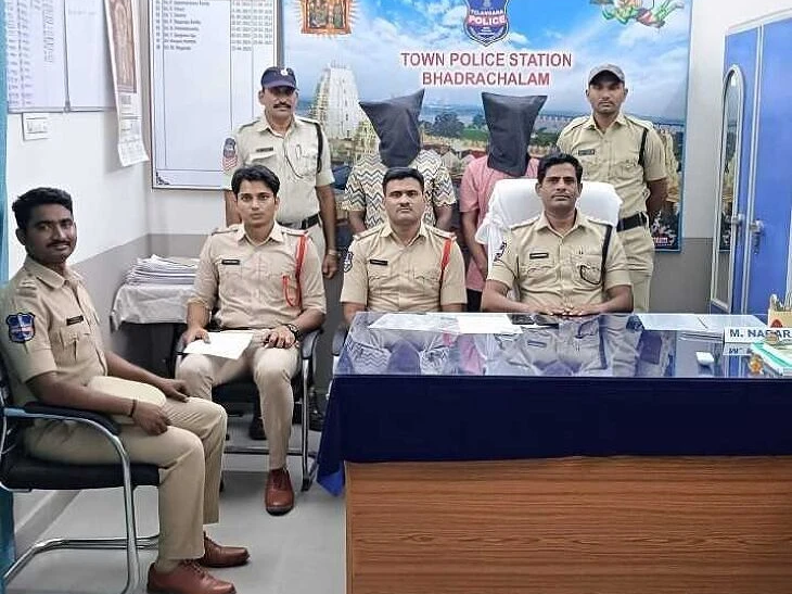 భద్రాచలంలో గంజాయి ముఠా అరెస్ట్
