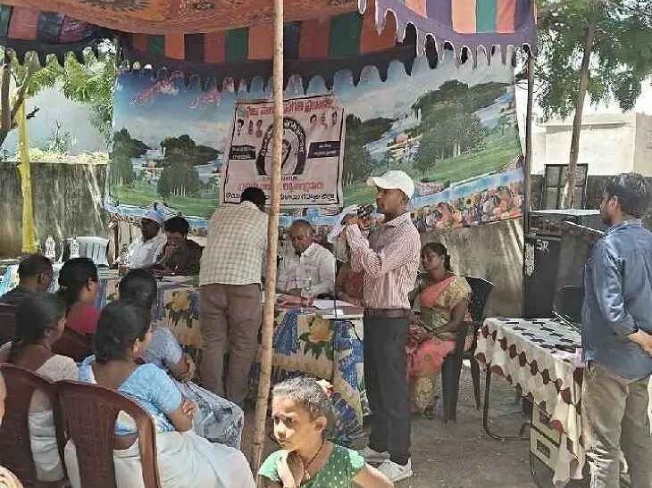 చిన్నతాండ్రపాడులో గ్రామసభ నిర్వహణ