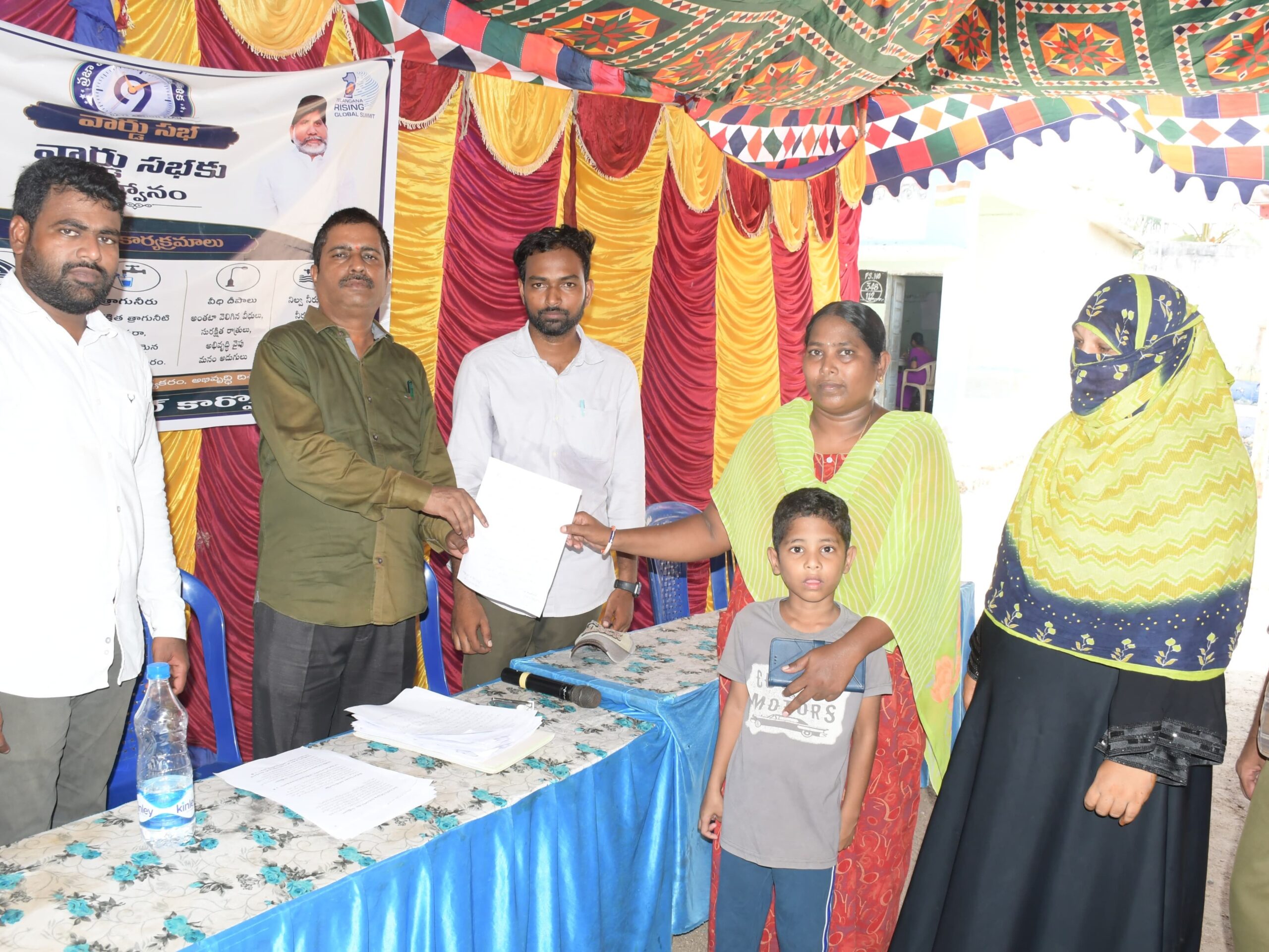 వార్డు సభల్లో అర్జీల స్వీకరణ: Dy. కమిషనర్