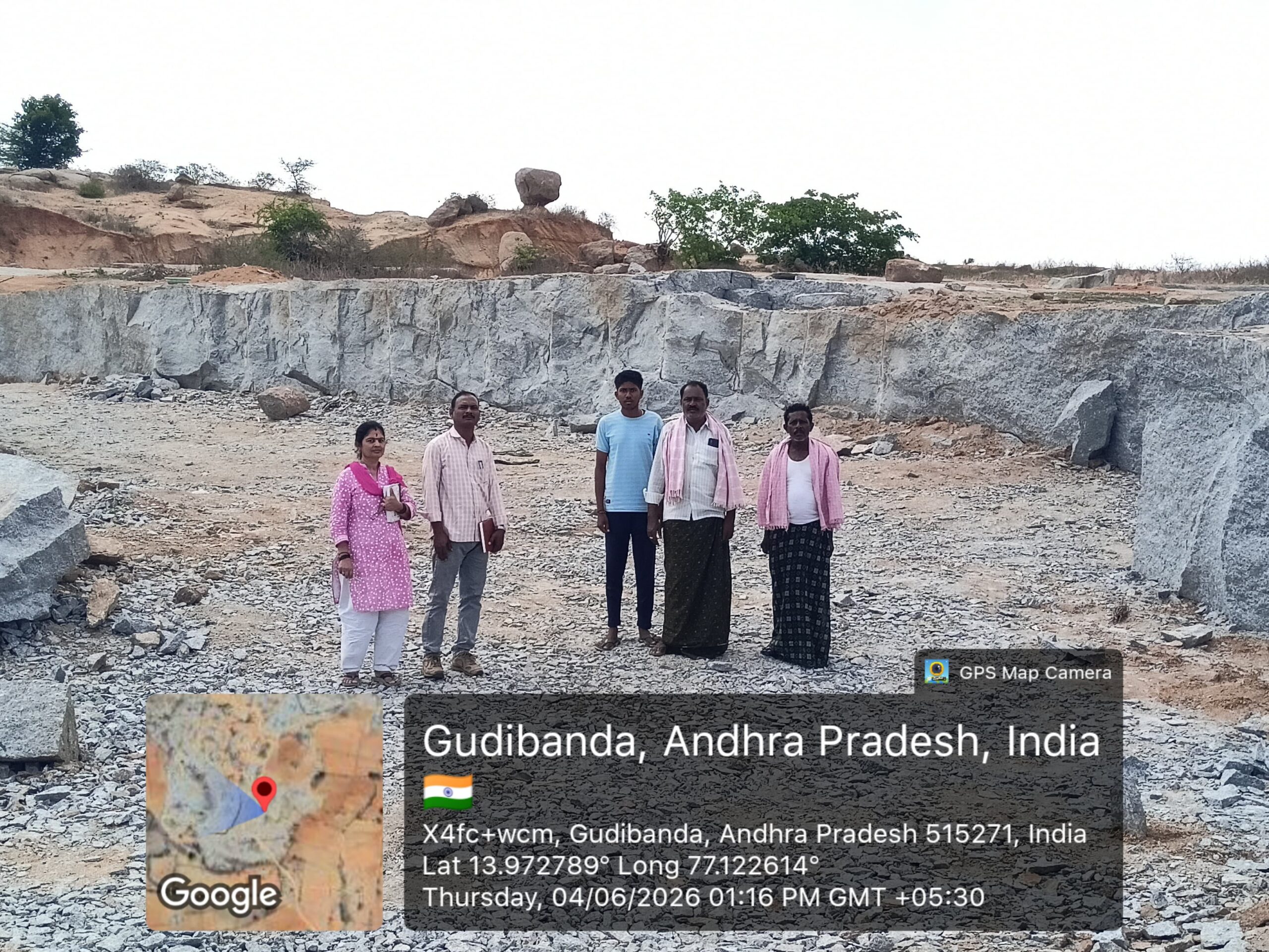 వడ్డెరల జీవనోపాధికి క్వారీ ప్రాంతాల గుర్తింపు