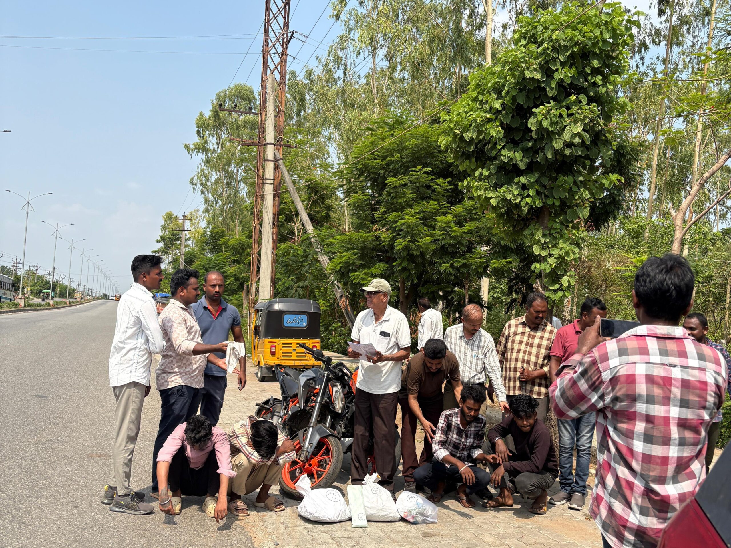 గంజాయి పట్టుకొన్న టాస్క్ పోర్స్ పోలీసులు