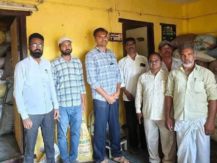 బద్వేలులో బస్తాల రేషన్ బియ్యం స్వాధీనం