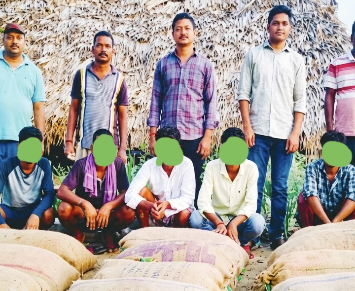 చోరీకి గురైన జీడిపిక్కల రికవరీ