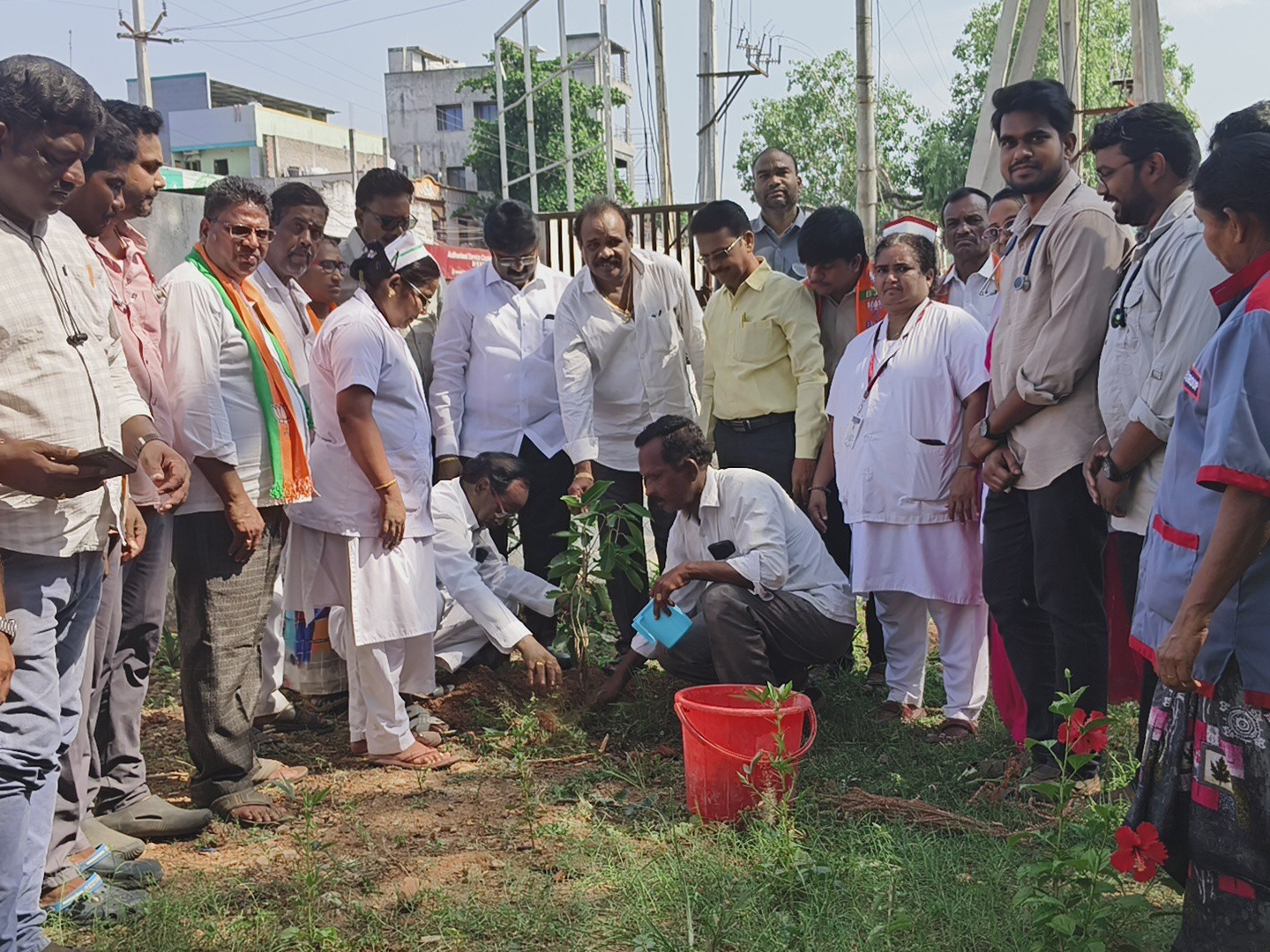 సామాజిక ఆరోగ్య కేంద్రంలో ప్రపంచ పర్యావరణ దినోత్సవం