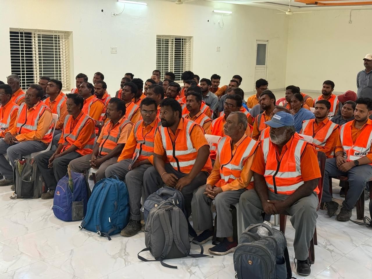 రైల్వే సిబ్బందికి భద్రతా సదస్సు