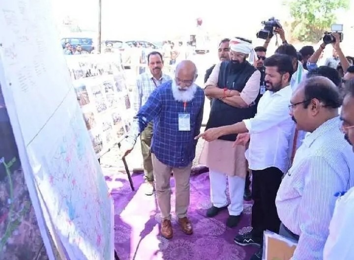 పాలమూరు రంగారెడ్డి ఎత్తిపోతల పథకం పరిశీలన